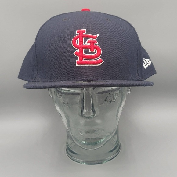 St. Louis Cardinals New Era 59Fifty Fitted Cap Hat MLB Size 8 Official On-Field - Picture 1 of 12